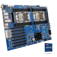 HPM-SRSDEA - Server Class Motherboard, supports TWO 4th Gen. Intel® Xeon® Scalable Processor, 4 LAN
