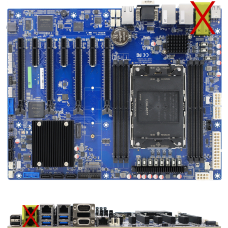 HPM-SRSUAL - Server Class ATX Motherboard, supports 4th Gen. Intel® Xeon® Scalable Processor, 2 LAN
