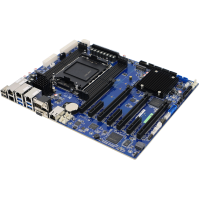 HPM-SRSUAA - Server Class ATX Motherboard, supports 4th Gen. Intel® Xeon® Scalable Processor, 4 LAN